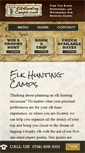 Mobile Screenshot of elkhuntingcamps.com